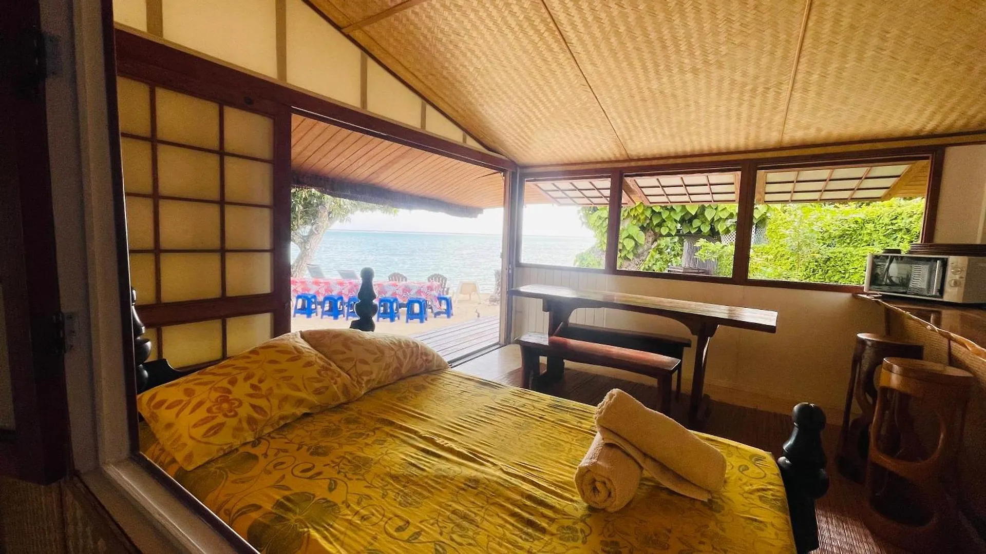Hytte Fare Edith Moorea Haapiti Fransk Polynesien